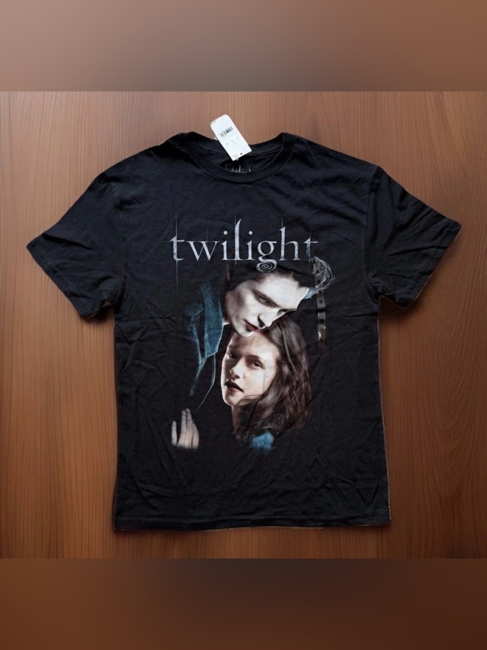 Twilight Saga Edward and Bella Graphic T-Shirt Women's Small Black New S